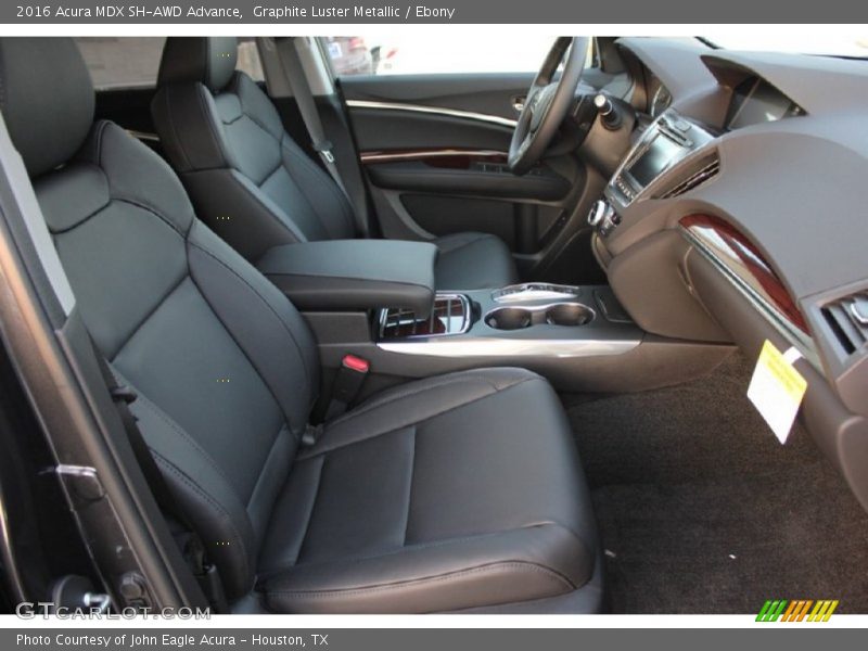 Graphite Luster Metallic / Ebony 2016 Acura MDX SH-AWD Advance