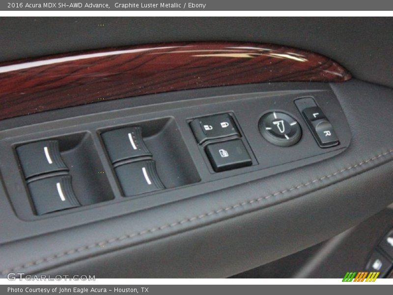 Graphite Luster Metallic / Ebony 2016 Acura MDX SH-AWD Advance