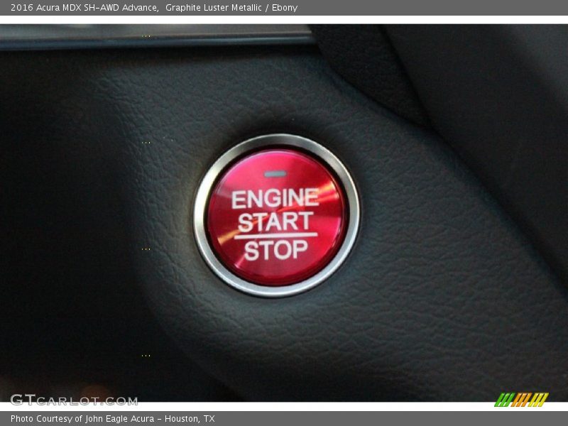 Graphite Luster Metallic / Ebony 2016 Acura MDX SH-AWD Advance