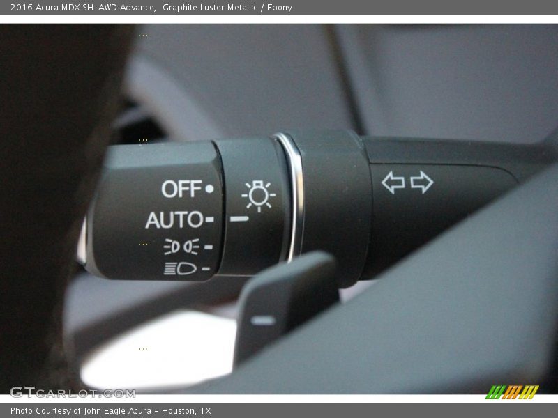 Graphite Luster Metallic / Ebony 2016 Acura MDX SH-AWD Advance