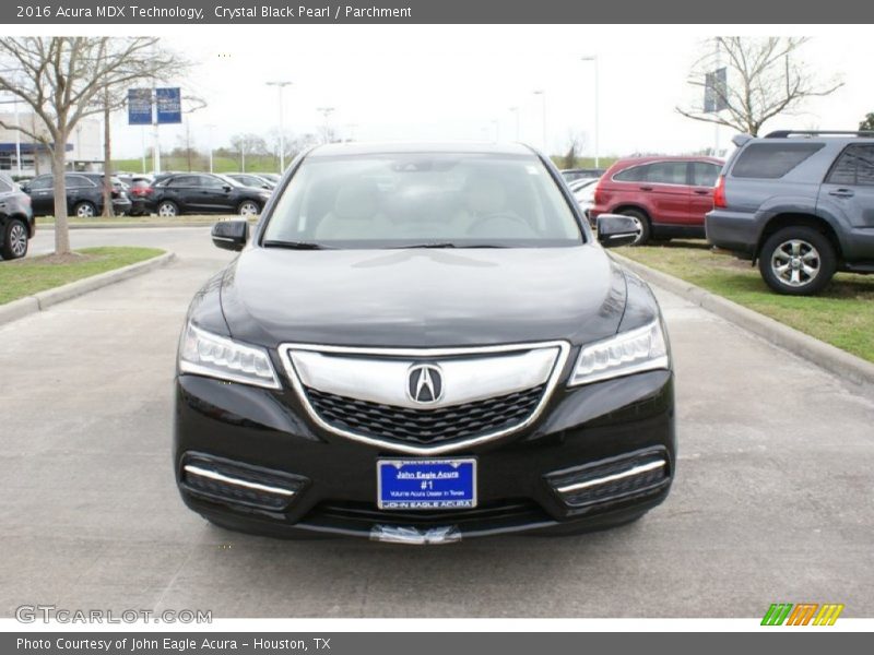 Crystal Black Pearl / Parchment 2016 Acura MDX Technology