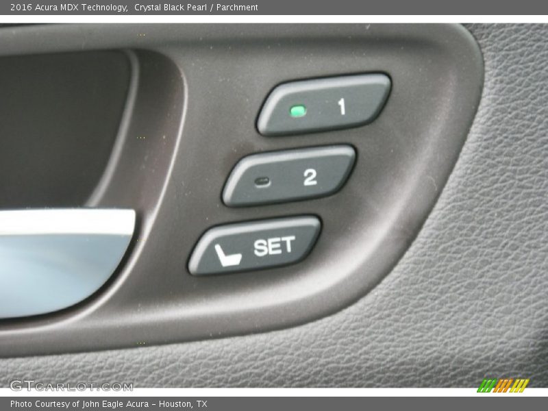 Crystal Black Pearl / Parchment 2016 Acura MDX Technology