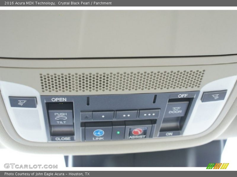 Crystal Black Pearl / Parchment 2016 Acura MDX Technology