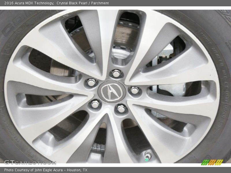 Crystal Black Pearl / Parchment 2016 Acura MDX Technology