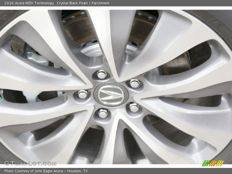 Crystal Black Pearl / Parchment 2016 Acura MDX Technology