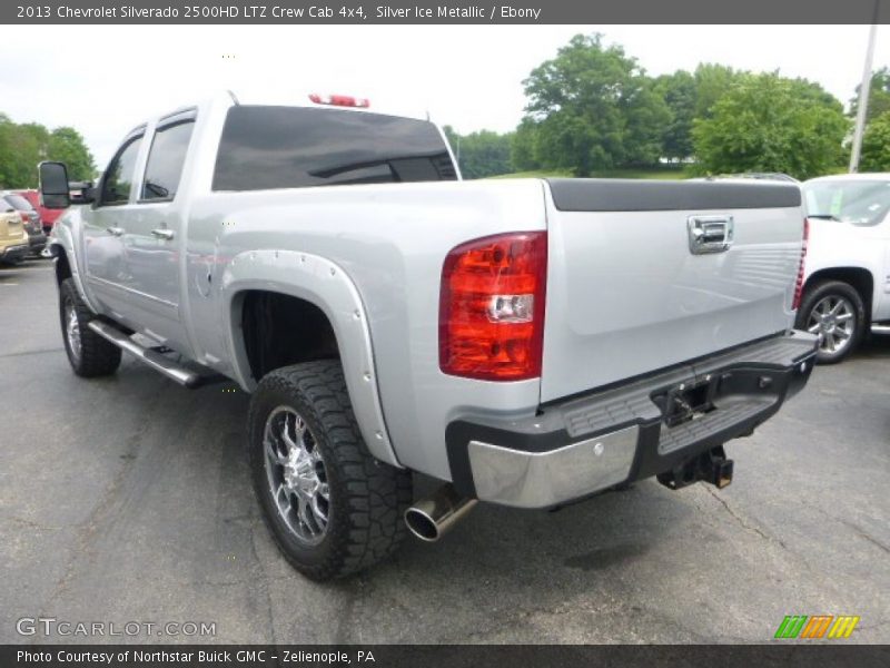Silver Ice Metallic / Ebony 2013 Chevrolet Silverado 2500HD LTZ Crew Cab 4x4