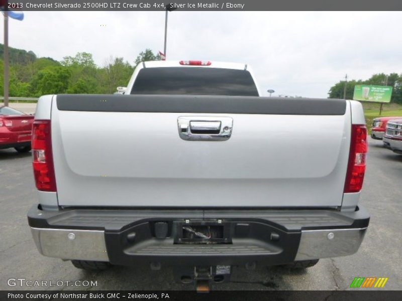 Silver Ice Metallic / Ebony 2013 Chevrolet Silverado 2500HD LTZ Crew Cab 4x4