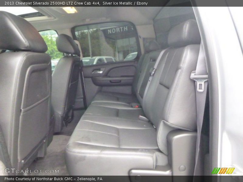 Silver Ice Metallic / Ebony 2013 Chevrolet Silverado 2500HD LTZ Crew Cab 4x4