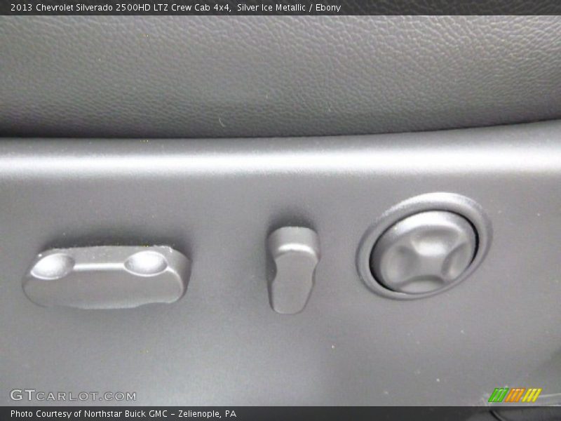 Silver Ice Metallic / Ebony 2013 Chevrolet Silverado 2500HD LTZ Crew Cab 4x4