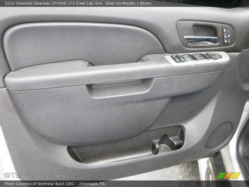 Silver Ice Metallic / Ebony 2013 Chevrolet Silverado 2500HD LTZ Crew Cab 4x4
