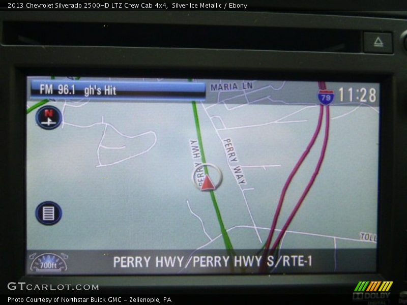 Silver Ice Metallic / Ebony 2013 Chevrolet Silverado 2500HD LTZ Crew Cab 4x4