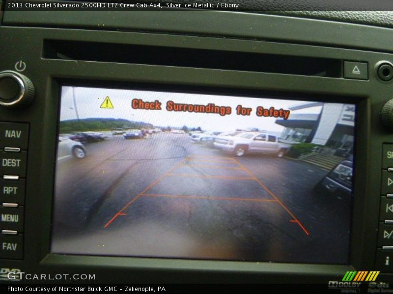 Silver Ice Metallic / Ebony 2013 Chevrolet Silverado 2500HD LTZ Crew Cab 4x4