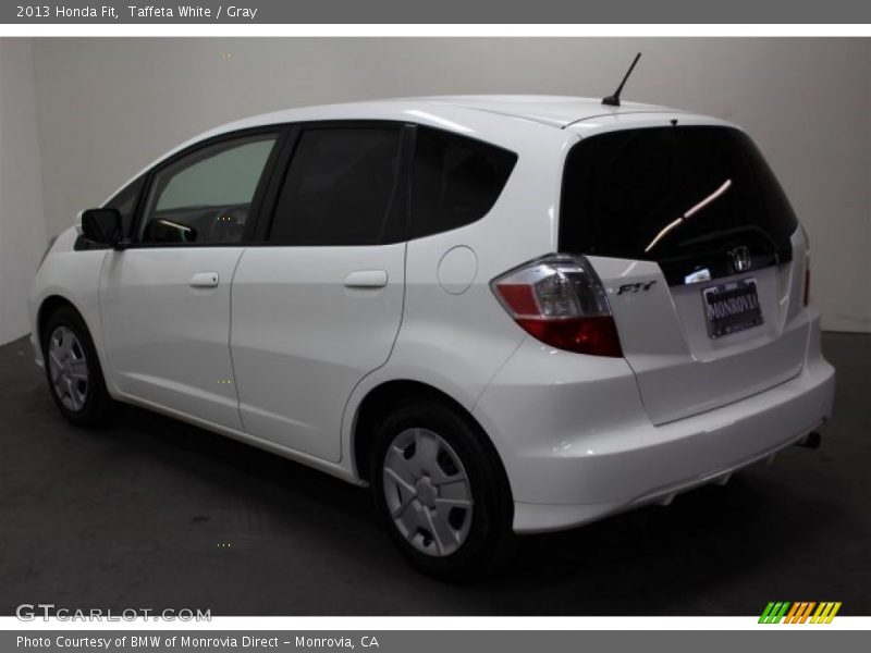 Taffeta White / Gray 2013 Honda Fit