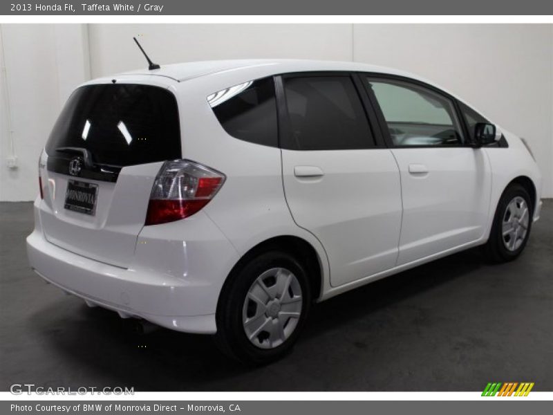 Taffeta White / Gray 2013 Honda Fit