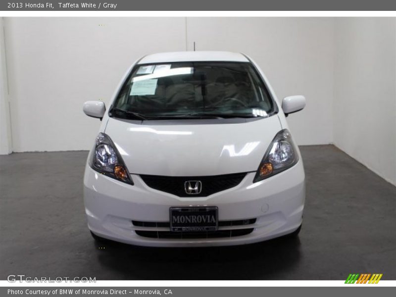 Taffeta White / Gray 2013 Honda Fit