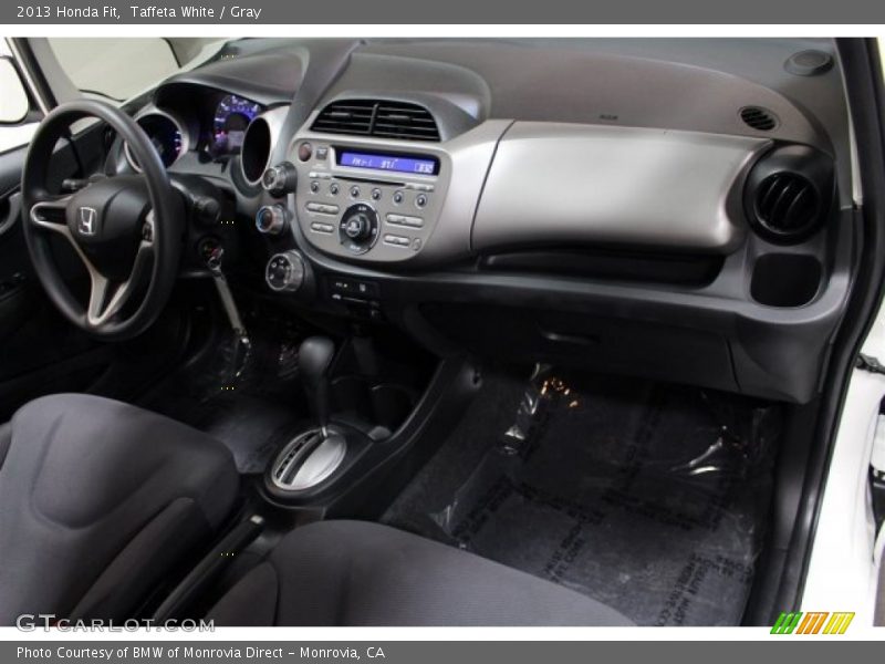 Taffeta White / Gray 2013 Honda Fit