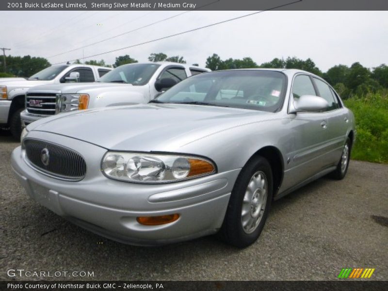 Sterling Silver Metallic / Medium Gray 2001 Buick LeSabre Limited