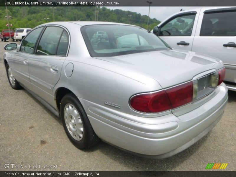Sterling Silver Metallic / Medium Gray 2001 Buick LeSabre Limited