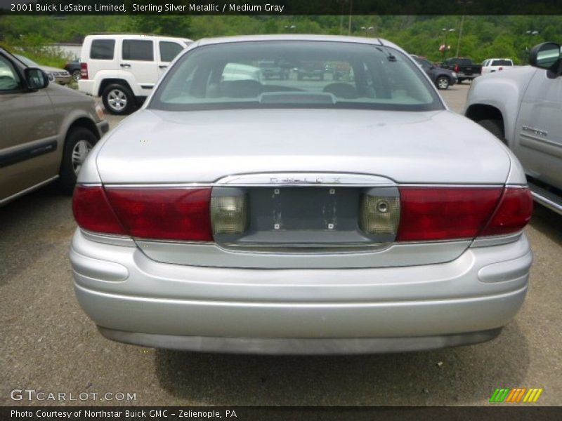 Sterling Silver Metallic / Medium Gray 2001 Buick LeSabre Limited