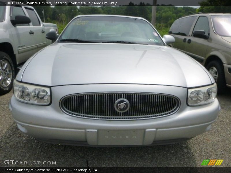 Sterling Silver Metallic / Medium Gray 2001 Buick LeSabre Limited