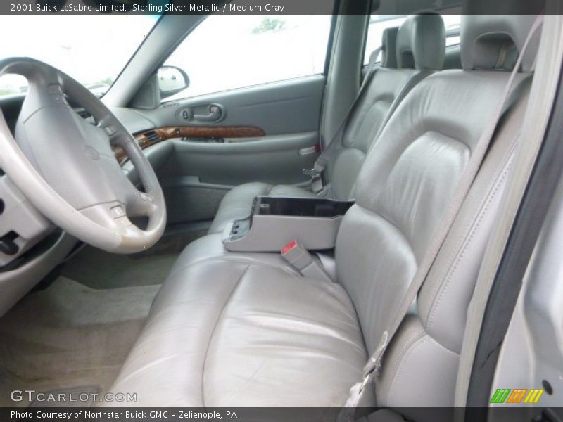 Sterling Silver Metallic / Medium Gray 2001 Buick LeSabre Limited