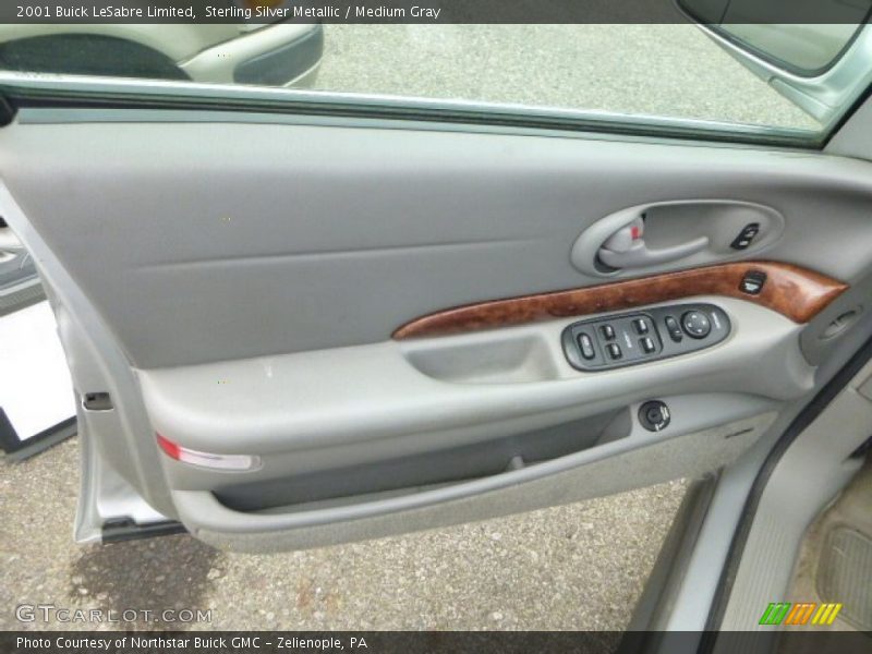 Sterling Silver Metallic / Medium Gray 2001 Buick LeSabre Limited