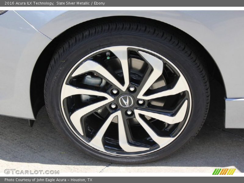 Slate Silver Metallic / Ebony 2016 Acura ILX Technology