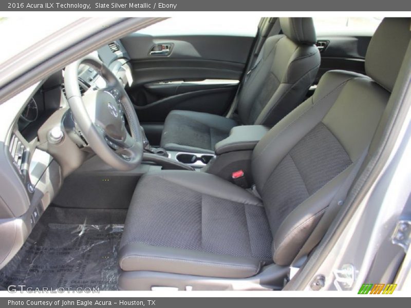 Slate Silver Metallic / Ebony 2016 Acura ILX Technology