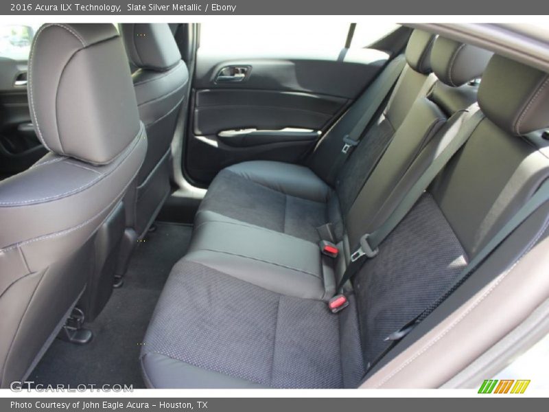 Slate Silver Metallic / Ebony 2016 Acura ILX Technology
