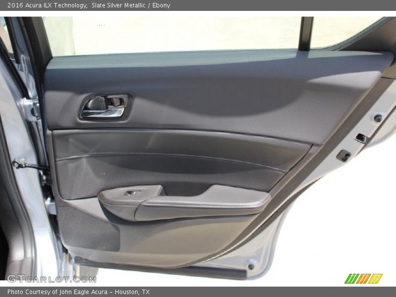 Slate Silver Metallic / Ebony 2016 Acura ILX Technology