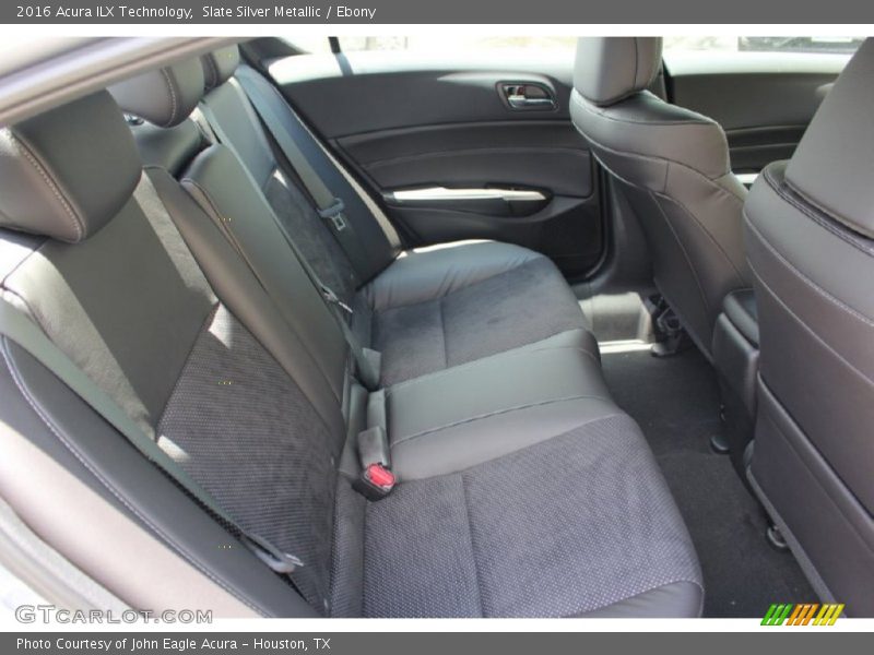 Slate Silver Metallic / Ebony 2016 Acura ILX Technology