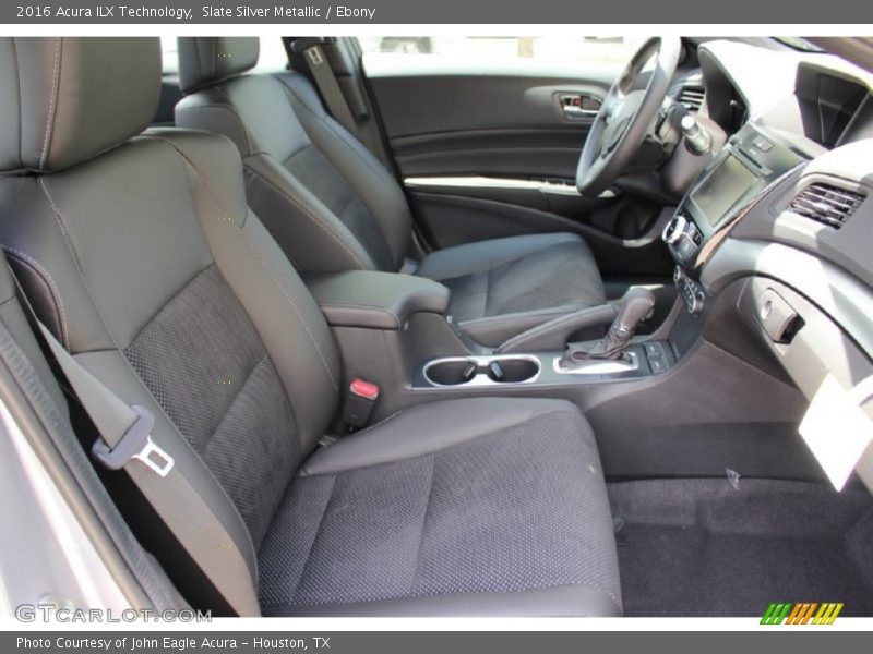 Slate Silver Metallic / Ebony 2016 Acura ILX Technology