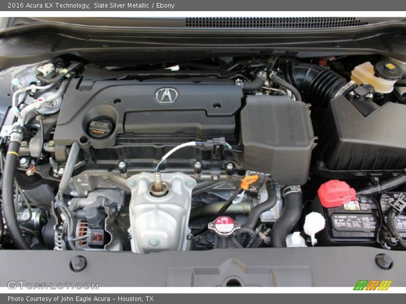 Slate Silver Metallic / Ebony 2016 Acura ILX Technology