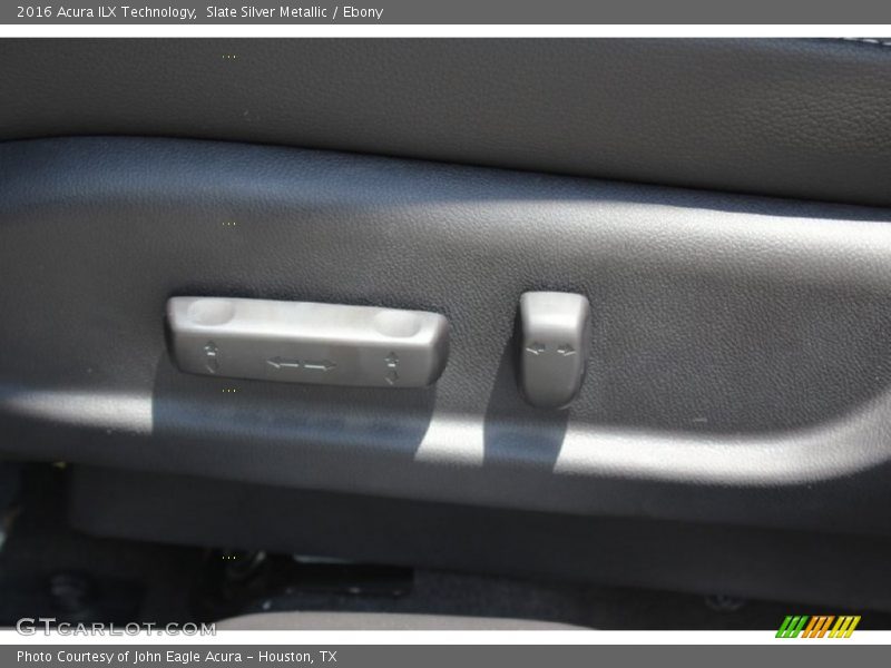 Slate Silver Metallic / Ebony 2016 Acura ILX Technology