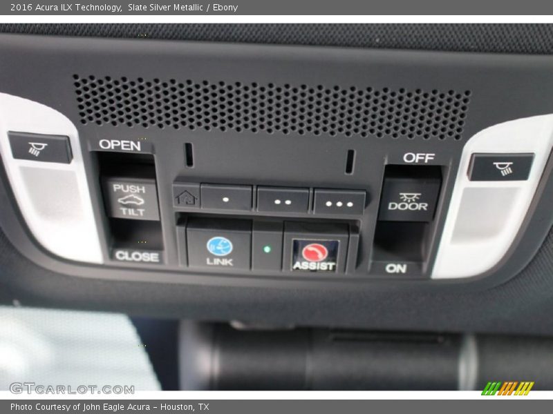 Slate Silver Metallic / Ebony 2016 Acura ILX Technology