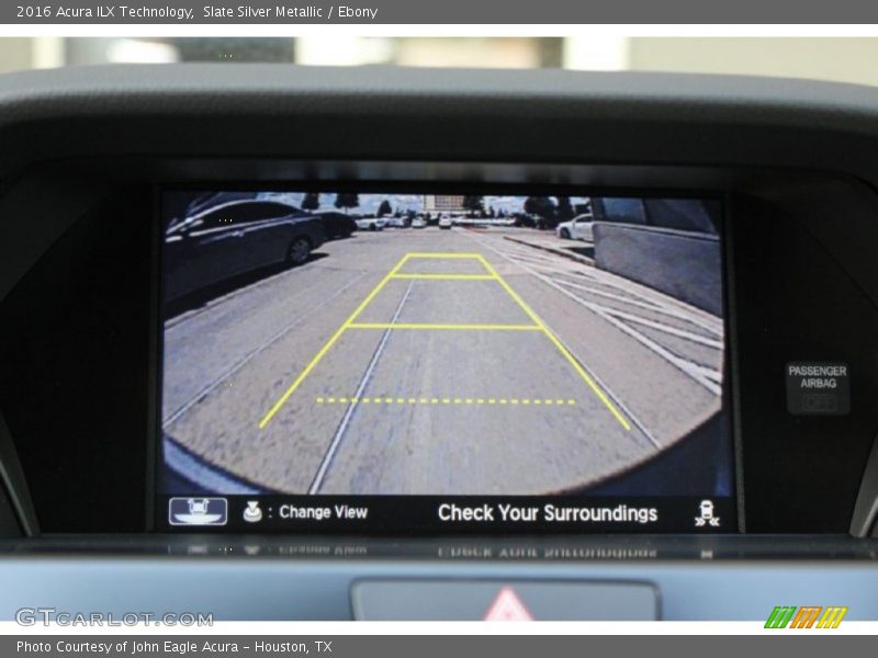 Slate Silver Metallic / Ebony 2016 Acura ILX Technology