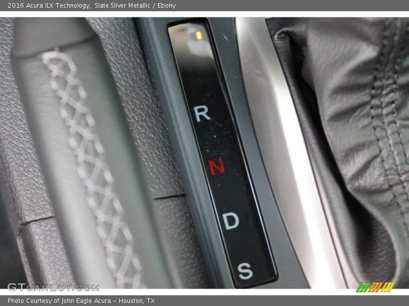 Slate Silver Metallic / Ebony 2016 Acura ILX Technology