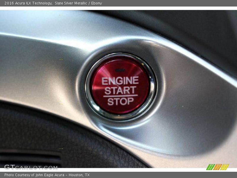 Slate Silver Metallic / Ebony 2016 Acura ILX Technology