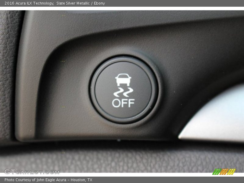 Slate Silver Metallic / Ebony 2016 Acura ILX Technology