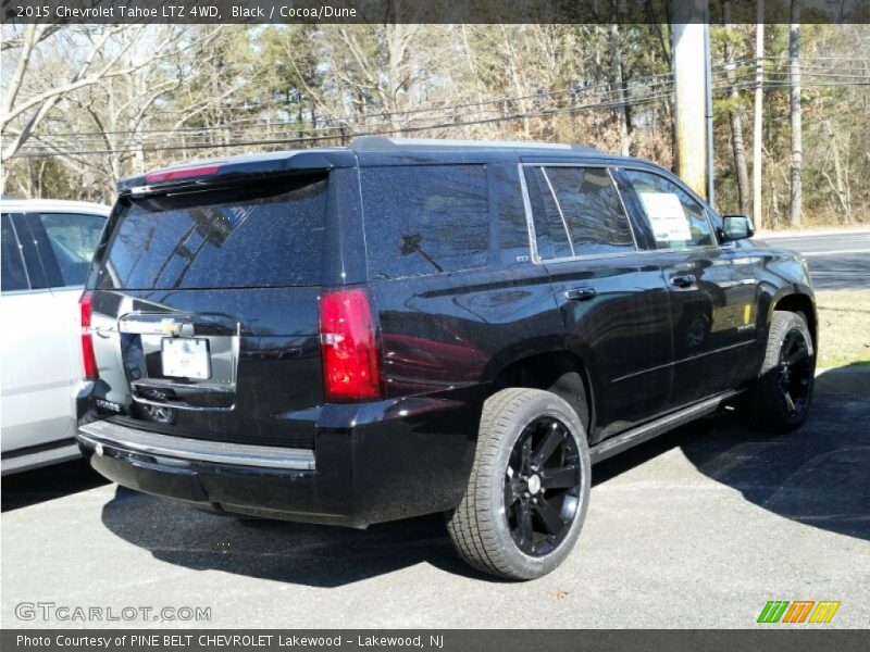 Black / Cocoa/Dune 2015 Chevrolet Tahoe LTZ 4WD