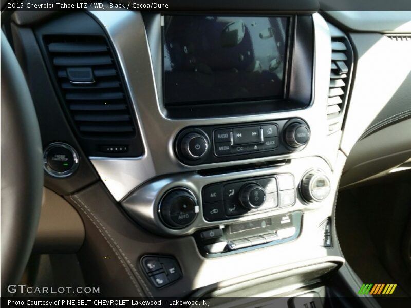 Black / Cocoa/Dune 2015 Chevrolet Tahoe LTZ 4WD