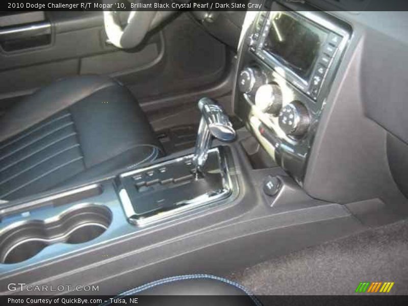 Brilliant Black Crystal Pearl / Dark Slate Gray 2010 Dodge Challenger R/T Mopar '10