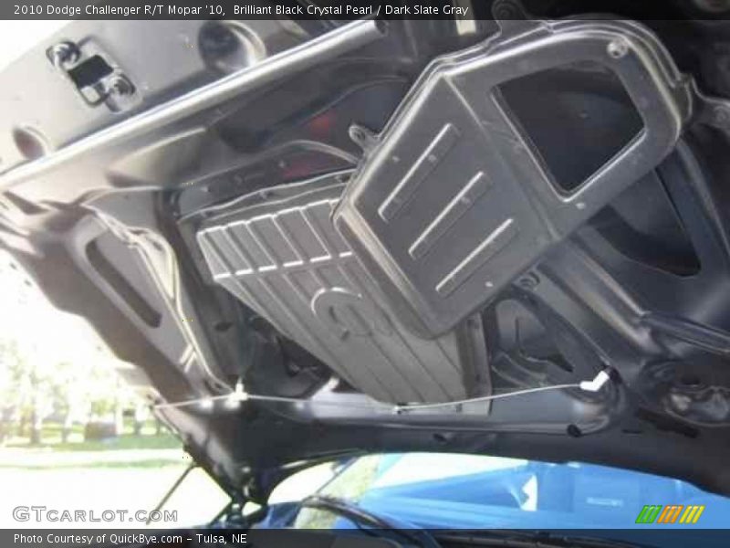 Brilliant Black Crystal Pearl / Dark Slate Gray 2010 Dodge Challenger R/T Mopar '10