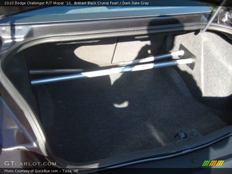 Brilliant Black Crystal Pearl / Dark Slate Gray 2010 Dodge Challenger R/T Mopar '10
