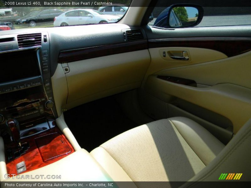 Black Sapphire Blue Pearl / Cashmere 2008 Lexus LS 460