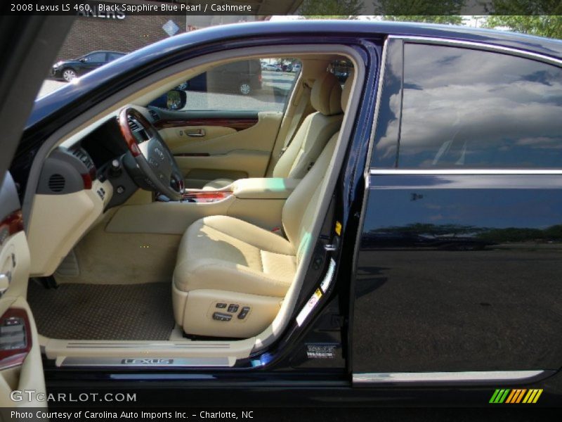 Black Sapphire Blue Pearl / Cashmere 2008 Lexus LS 460