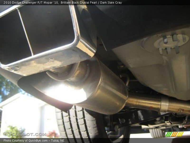 Brilliant Black Crystal Pearl / Dark Slate Gray 2010 Dodge Challenger R/T Mopar '10