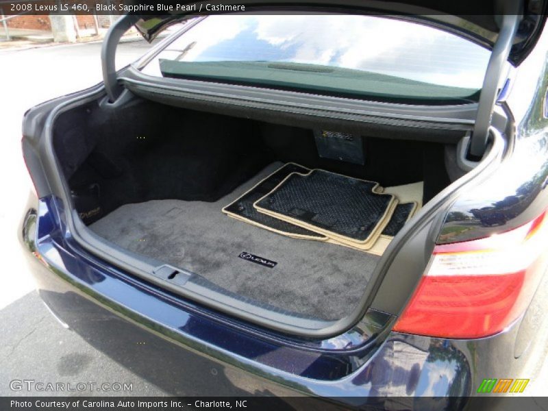 Black Sapphire Blue Pearl / Cashmere 2008 Lexus LS 460