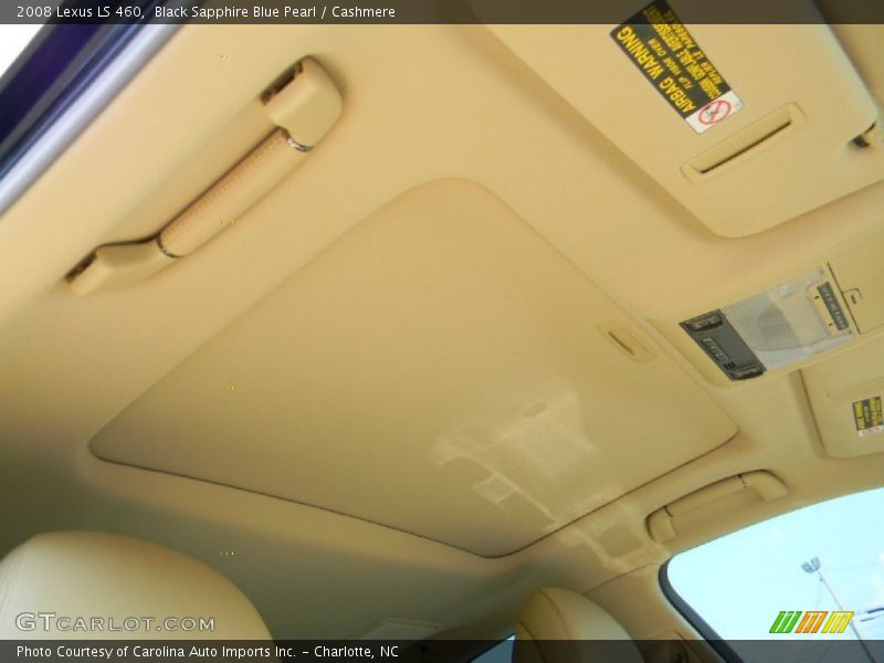 Black Sapphire Blue Pearl / Cashmere 2008 Lexus LS 460