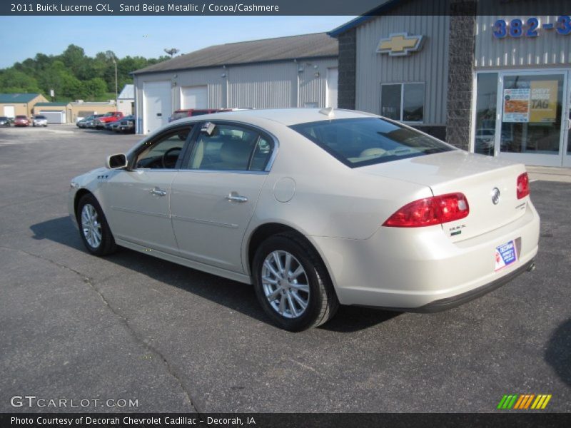 Sand Beige Metallic / Cocoa/Cashmere 2011 Buick Lucerne CXL